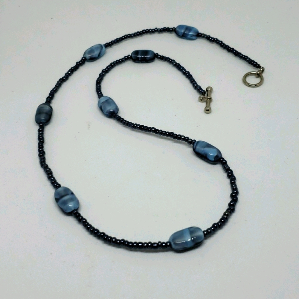 Beaded necklace, handmade necklace